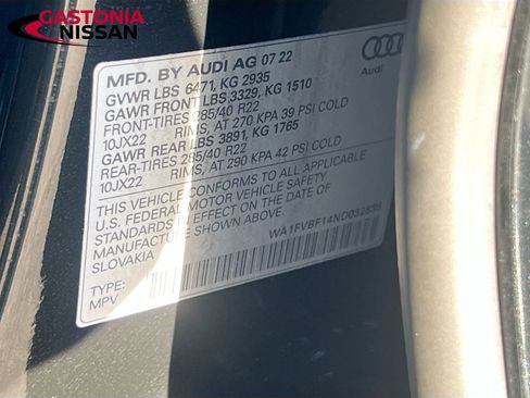 Used 2022 Audi Q8 Prestige AWD/4WD image 42