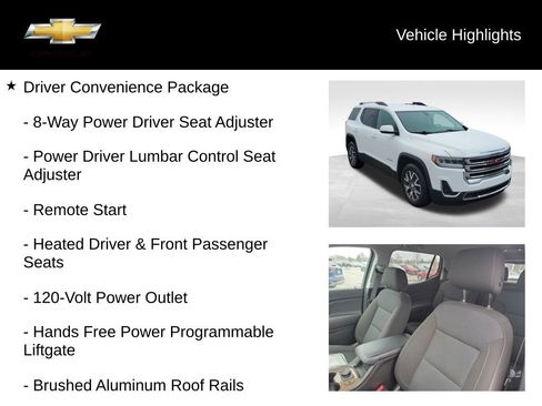 Used 2020 GMC Acadia SLE w/ Driver Convenience Package image 20