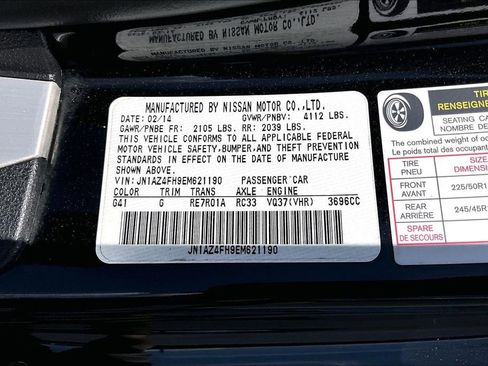 Used 2014 Nissan 370Z Touring RWD image 31