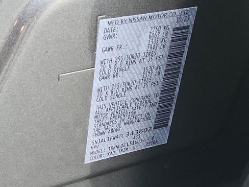 New 2026 INFINITI QX60 Sport w/ Dark Cargo Package image 23