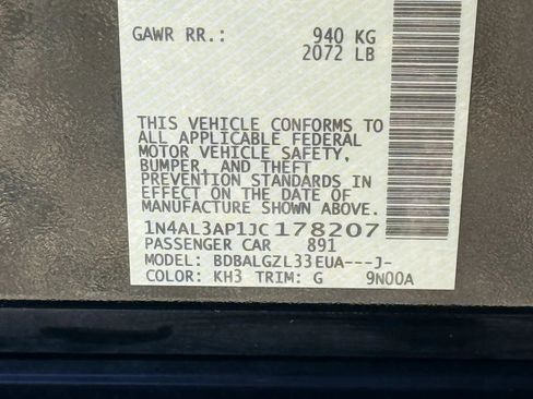 Used 2018 Nissan Altima 2.5 S w/ S Convenience Package image 30