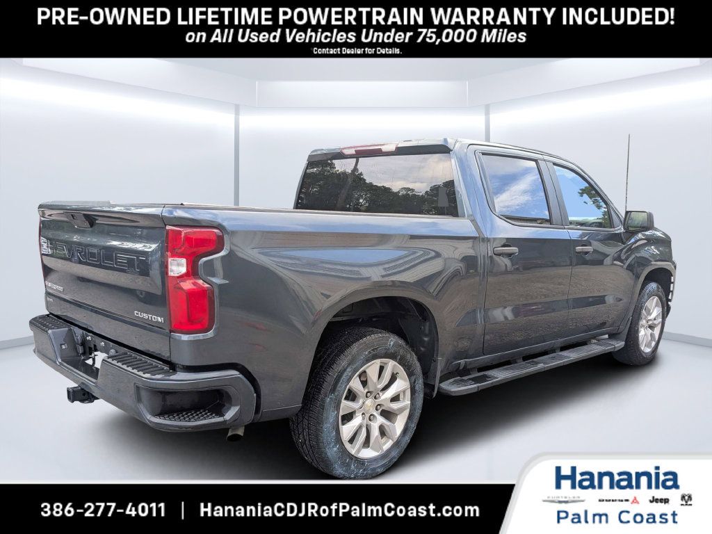 Used 2021 Chevrolet Silverado 1500 Custom RWD image 3