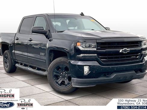 Used 2018 Chevrolet Silverado 1500 LTZ Z71 w/ Midnight Edition image 1