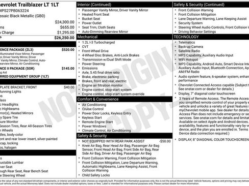 Used 2023 Chevrolet TrailBlazer LT w/ Convenience Package FWD image 40
