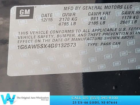 Used 2016 Cadillac CTS AWD Sedan w/ Seating Package image 26