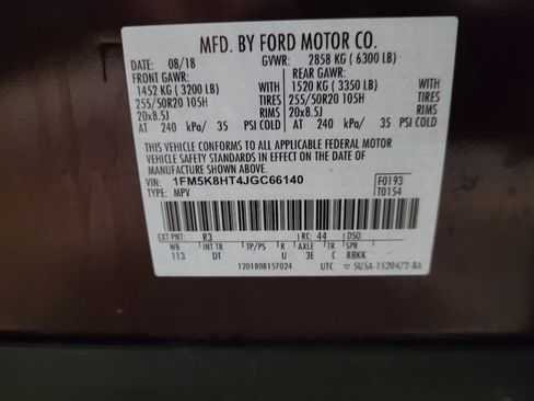 Used 2018 Ford Explorer Platinum image 33