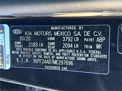 Used 2021 Kia Forte LXS FWD image 24
