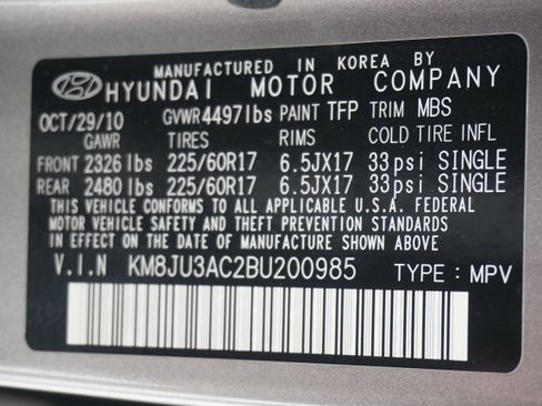 Used 2011 Hyundai Tucson GLS image 25