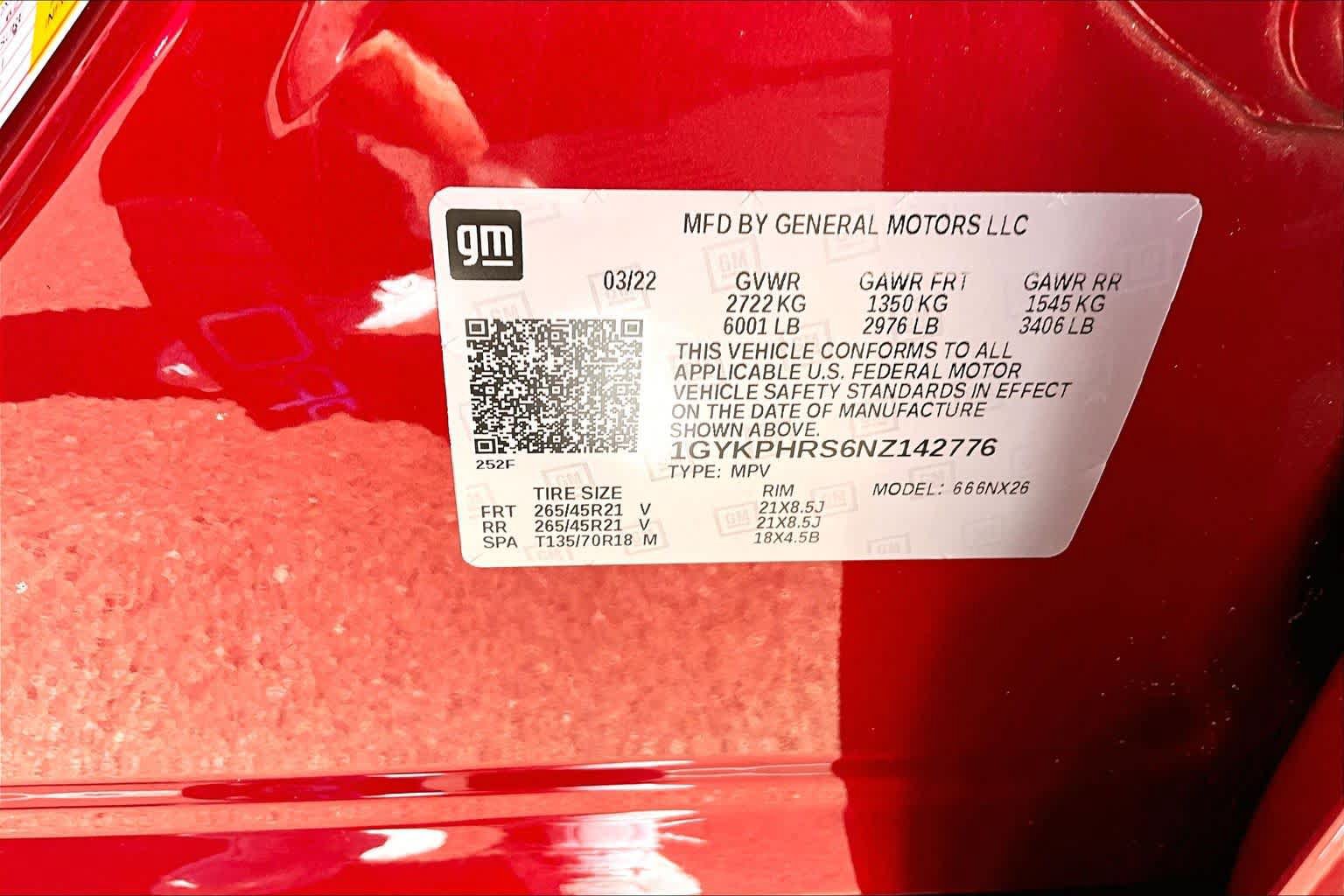 Used 2022 Cadillac XT6 Sport w/ Platinum Package AWD/4WD image 33