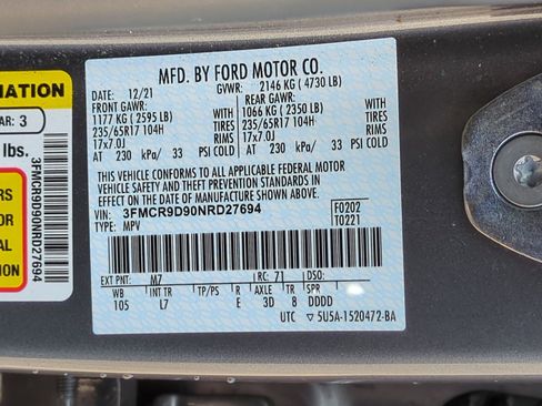 Used 2022 Ford Bronco Sport Badlands image 33