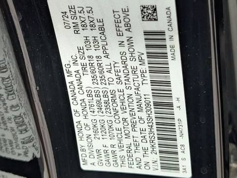 Used 2025 Honda CR-V EX image 34