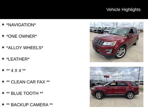Used 2017 Ford Explorer Limited w/ Equipment Group 301A AWD/4WD image 4