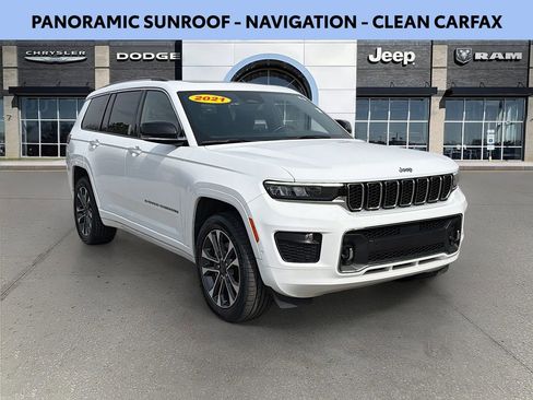 Used 2021 Jeep Grand Cherokee L Overland w/ Luxury Tech Group IV image 1