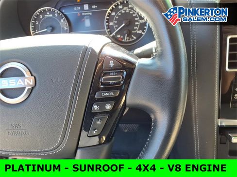 Used 2021 Nissan Armada Platinum w/ Captain's Chairs Package image 22