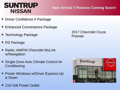Used 2017 Chevrolet Cruze Premier FWD image 4