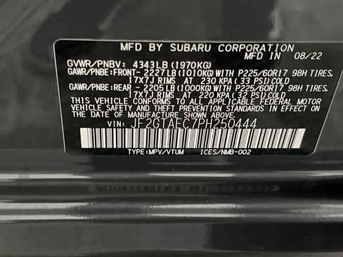 Used 2023 Subaru Crosstrek 2.0i Premium image 38