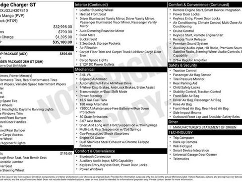 Used 2018 Dodge Charger GT w/ Blacktop Package image 6