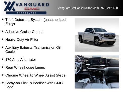 Used 2026 GMC Sierra 1500 SLT w/ SLT Premium Plus Package AWD/4WD image 30