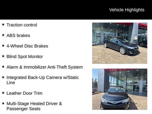 Used 2012 Toyota Camry XLE w/ Leather Pkg FWD image 17