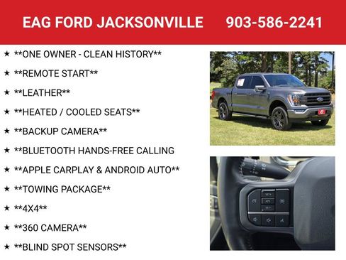 Used 2022 Ford F150 Lariat AWD/4WD image 4