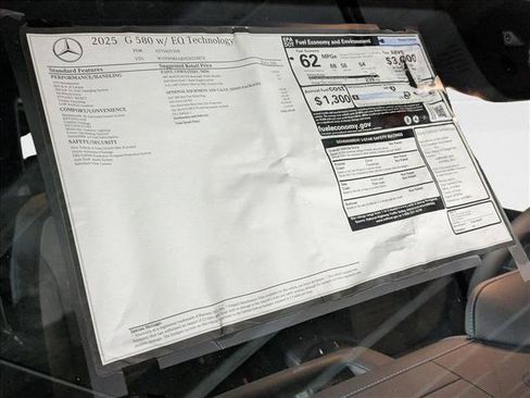 New 2025 Mercedes-Benz G 580 w/ EQ Technology image 18