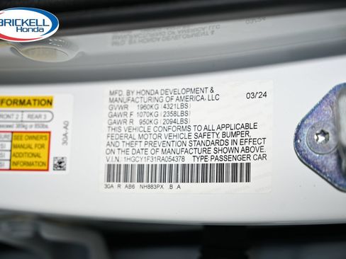 Used 2024 Honda Accord EX image 39