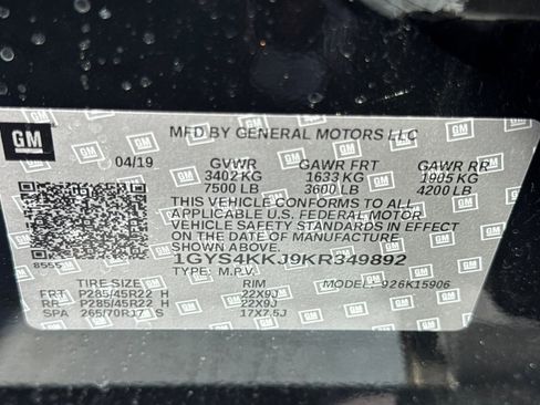 Used 2019 Cadillac Escalade ESV Platinum image 58