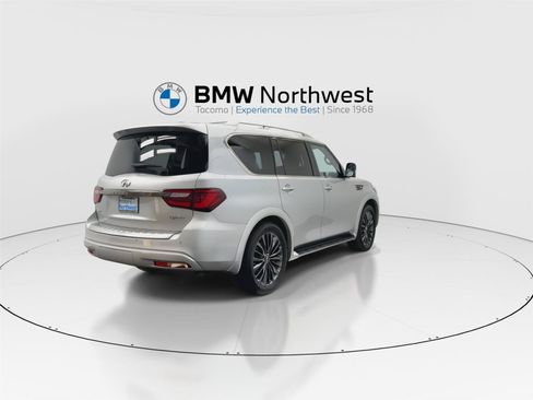 Used 2021 INFINITI QX80 Premium Select w/ Cargo Package AWD/4WD image 3