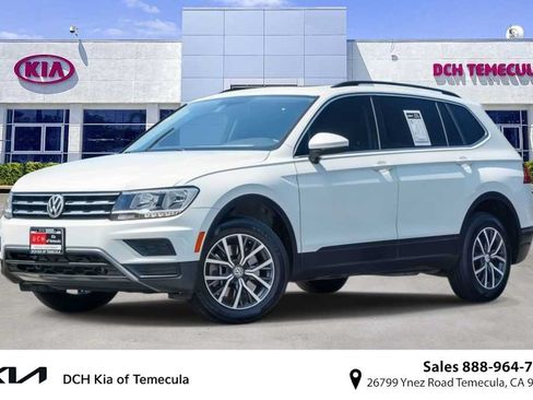 Used 2019 Volkswagen Tiguan SE w/ Panoramic Sunroof Package FWD image 1