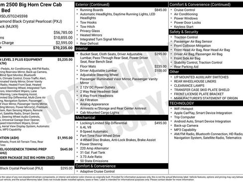 New 2026 RAM 2500 Big Horn image 4