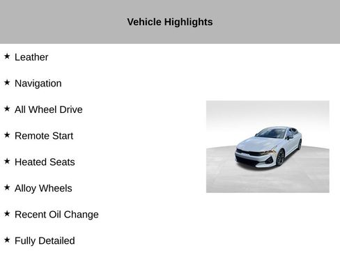Certified 2023 Kia K5 GT-Line w/ GT-Line Premium Package AWD/4WD image 10