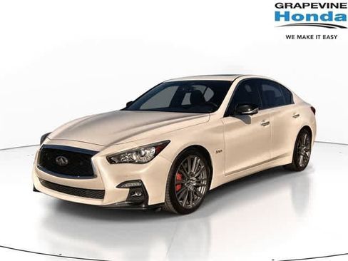 Used 2018 INFINITI Q50 Red Sport 400 w/ Proactive Package image 1