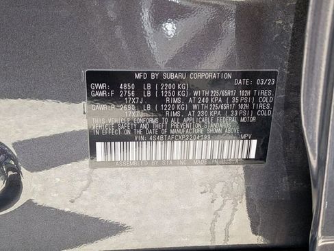 Certified 2023 Subaru Outback Premium AWD/4WD image 38