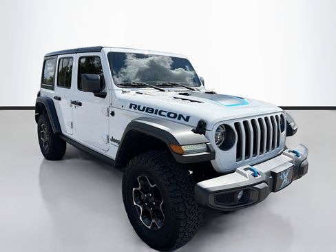 Used 2022 Jeep Wrangler Unlimited Rubicon 4xe w/ Cold Weather Group image 7