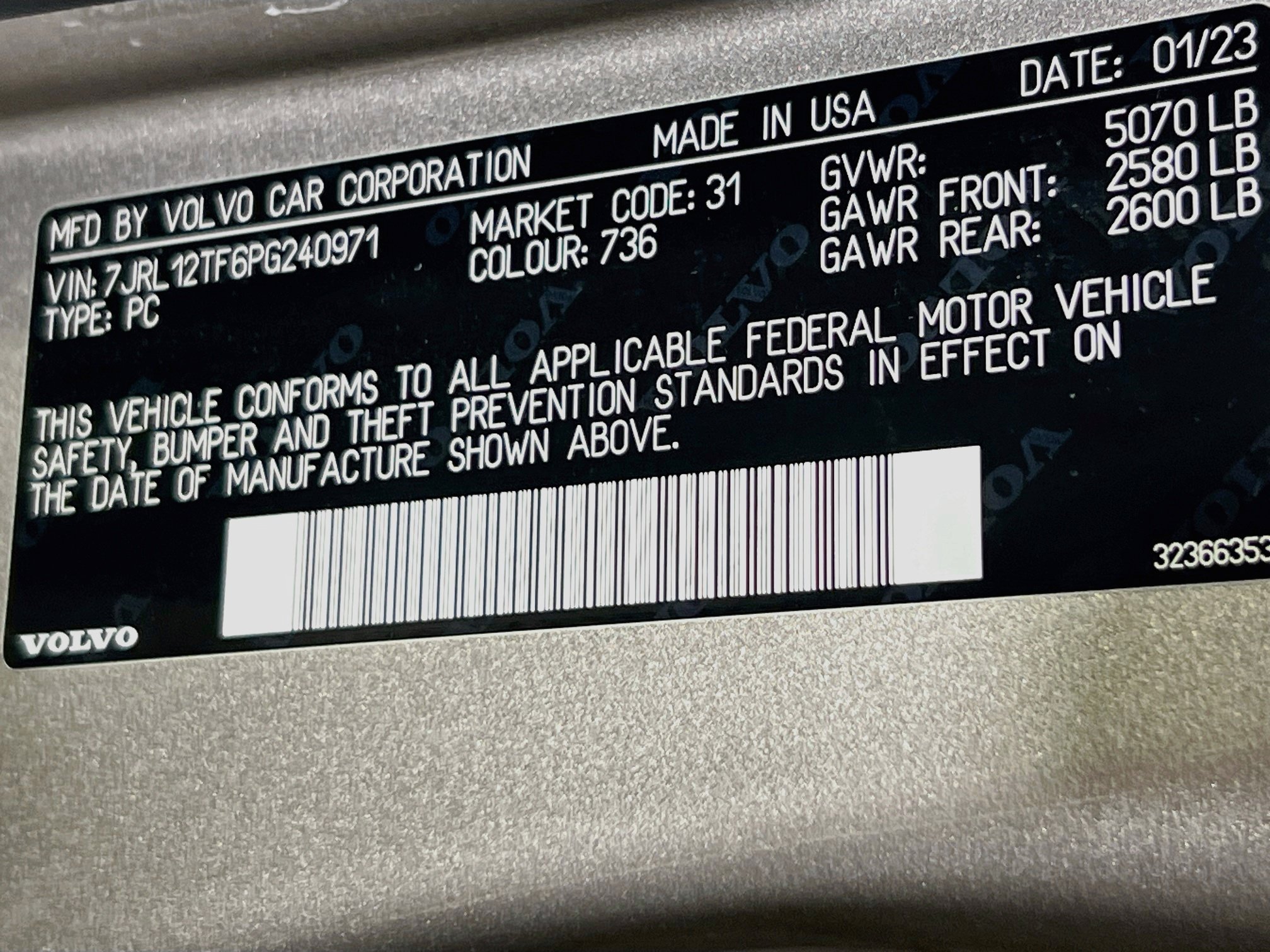 Used 2023 Volvo S60 B5 Ultimate AWD/4WD image 32