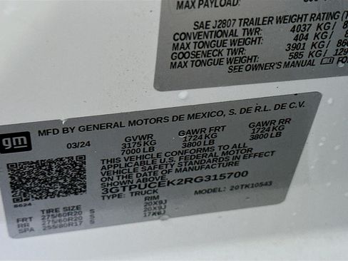 Used 2024 GMC Sierra 1500 Elevation AWD/4WD image 12
