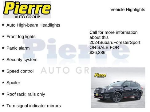Used 2024 Subaru Forester Sport AWD/4WD image 22