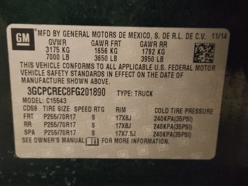 Used 2015 Chevrolet Silverado 1500 LT w/ All Star Edition RWD image 33