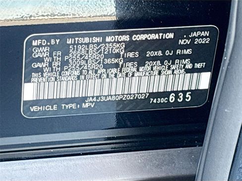 Used 2023 Mitsubishi Outlander SE Black Edition image 36