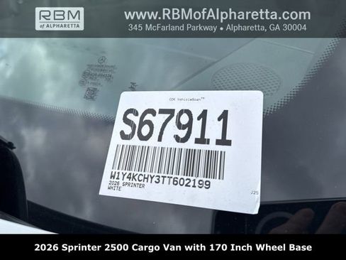New 2026 Mercedes-Benz Sprinter 2500 image 36
