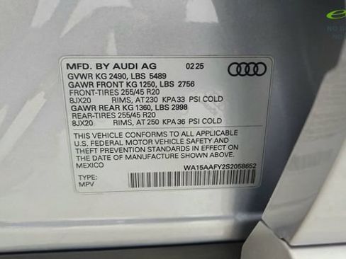 Used 2025 Audi Q5 2.0T Premium Plus w/ Premium Plus Package AWD/4WD image 63