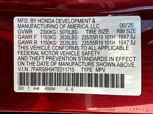 Certified 2026 Honda CR-V Sport Touring image 19