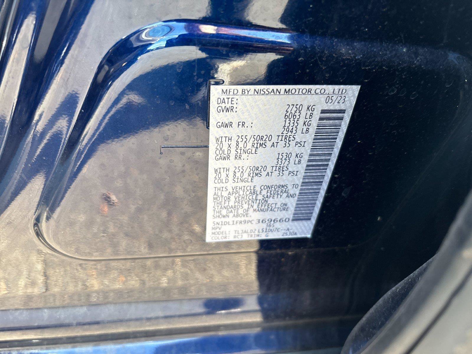 Used 2023 INFINITI QX60 Luxe w/ Cargo Package FWD image 11