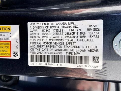 New 2026 Honda CR-V EX image 19