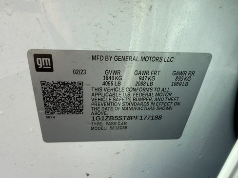 Used 2023 Chevrolet Malibu LS w/ LPO, Floor Liner Package FWD image 29