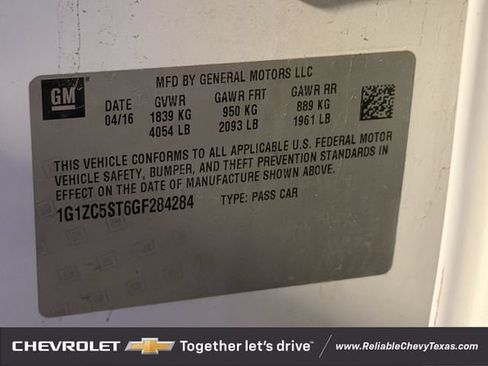 Used 2016 Chevrolet Malibu LS FWD image 10
