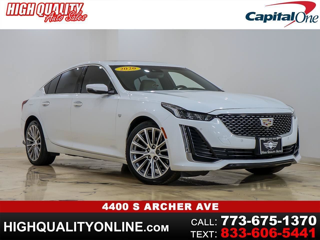 Used 2020 Cadillac CT5 Premium Luxury w/ Parking Package AWD/4WD image 1