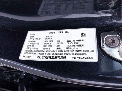 Used 2024 Tesla Model 3 Long Range RWD image 35