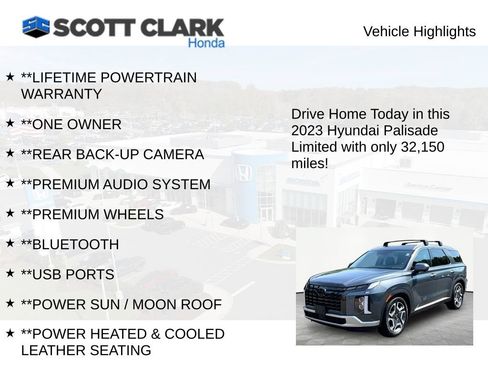 Used 2023 Hyundai Palisade Limited AWD/4WD image 12