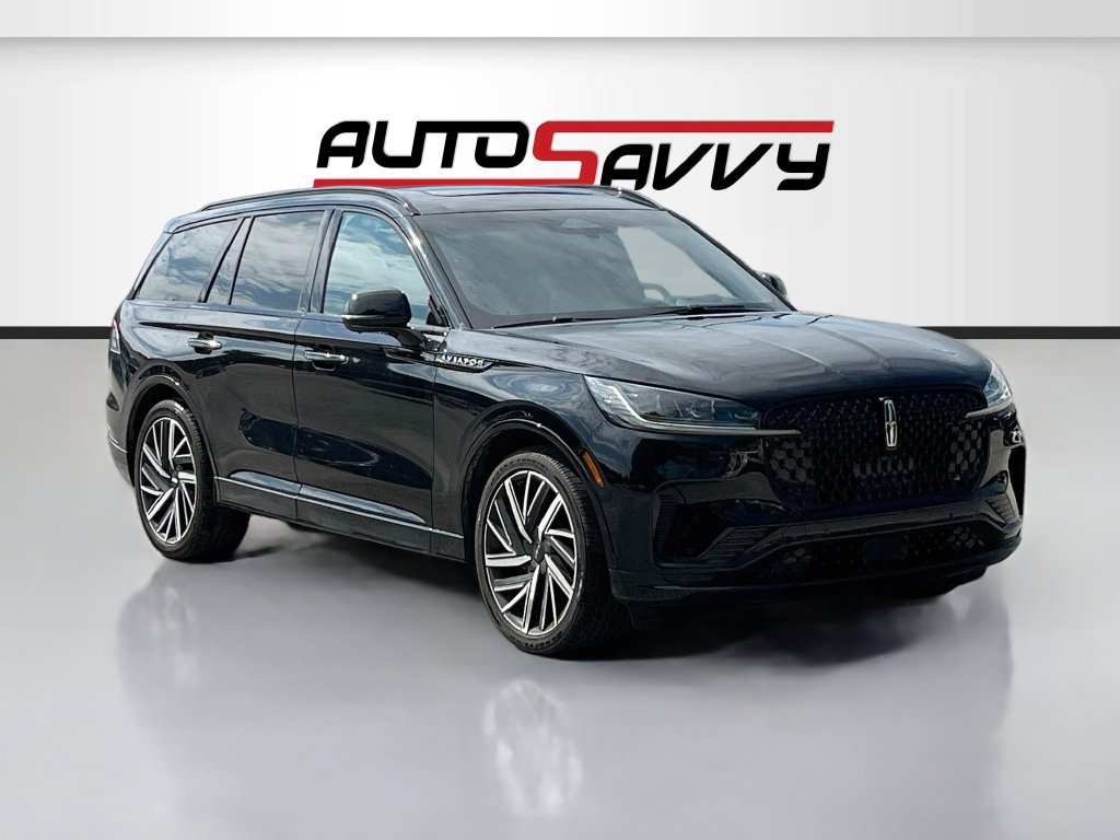 Used 2025 Lincoln Aviator Black Label w/ Jet Appearance Package AWD/4WD image 1